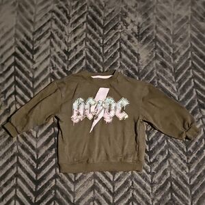 AC/DC Kids Sweatshirt in Black